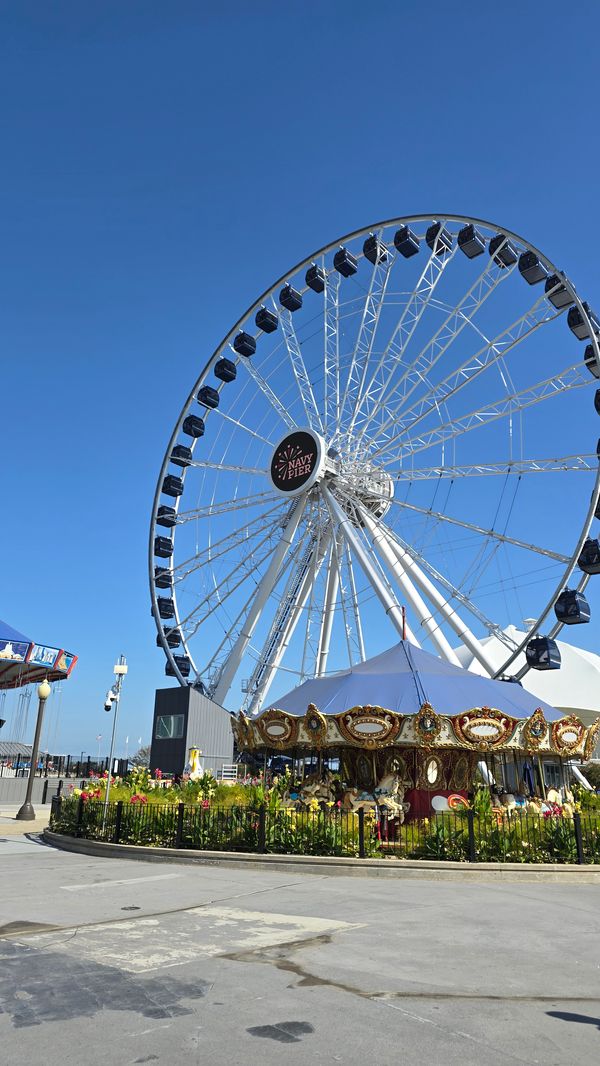 The Navy Pier Ferris Wheel